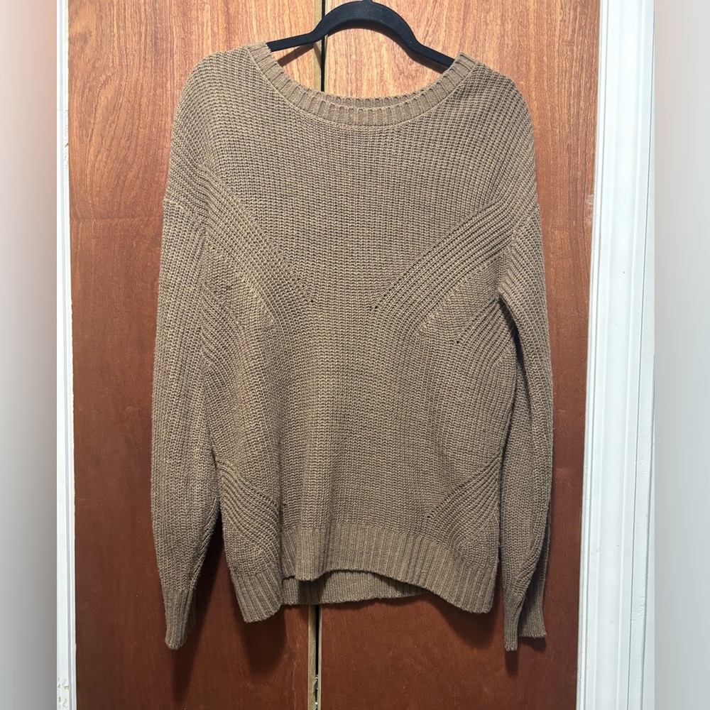 89th + Madison Women's Brown Knit Sweater